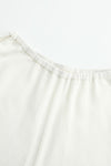 SWAYING/KNIT plain leggings SW23AW3B02 white PS67